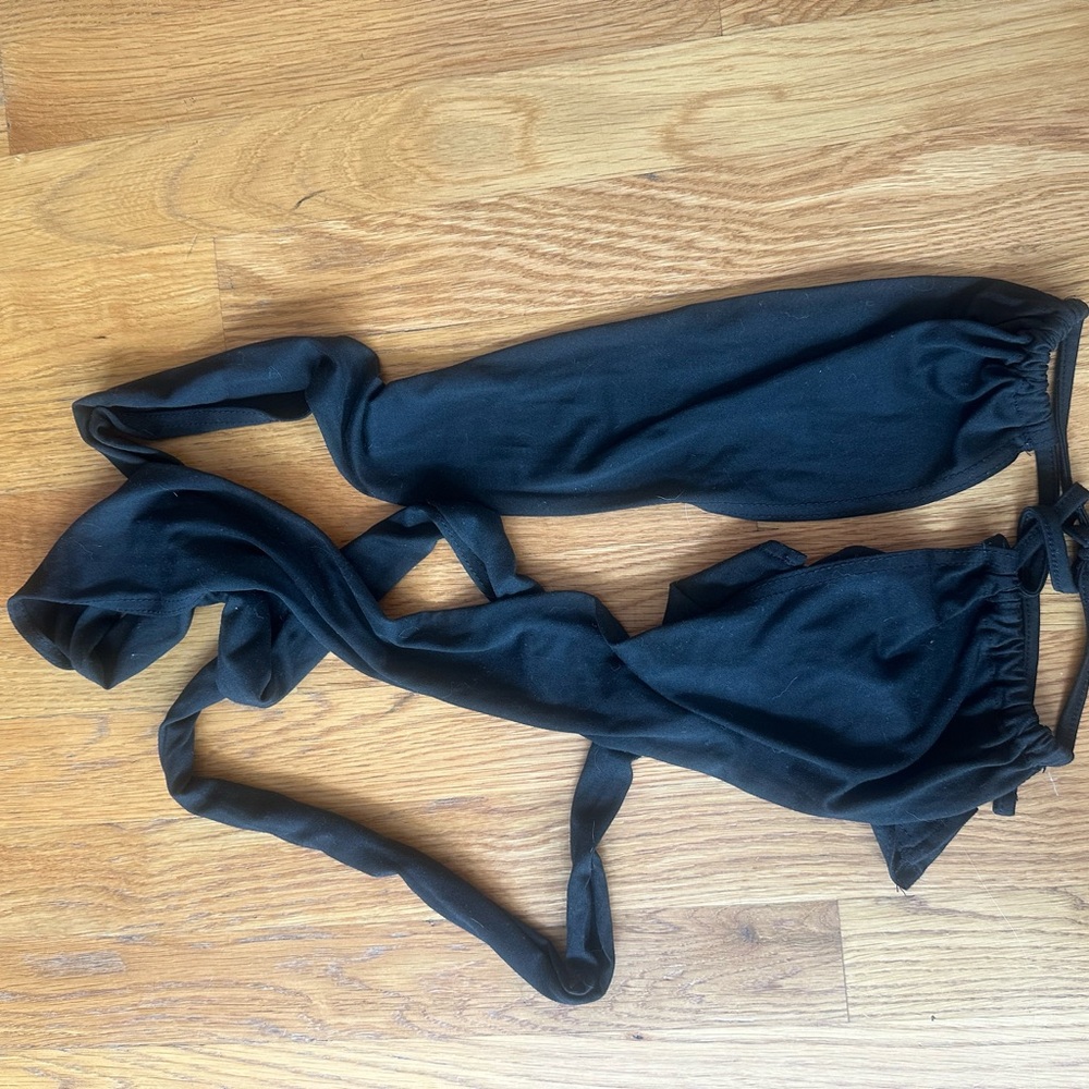 SHEIN Black Crop Top